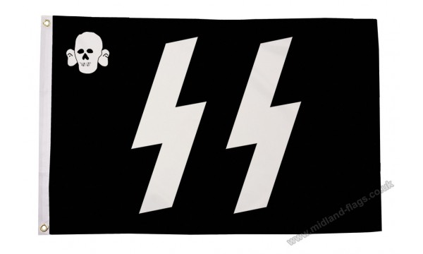 German SS Skull Flag